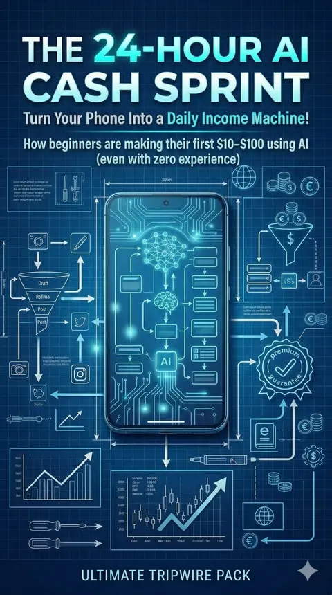 24-Hour AI Cash Sprint - Turn Your Phone Into a Daily Income Machine!